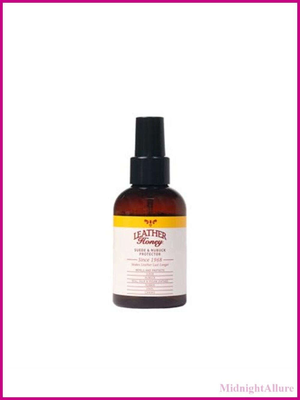 Leather Honey Suede & Nubuck Protector Spray Non-Toxic